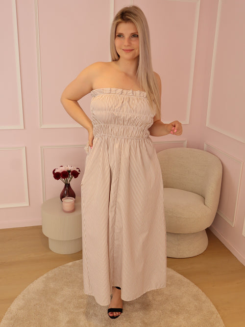 Beige Ariel Dress