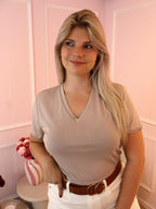 Beige Bianca Shirt