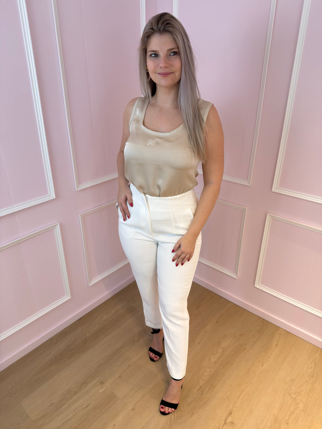 Beige Florence Top