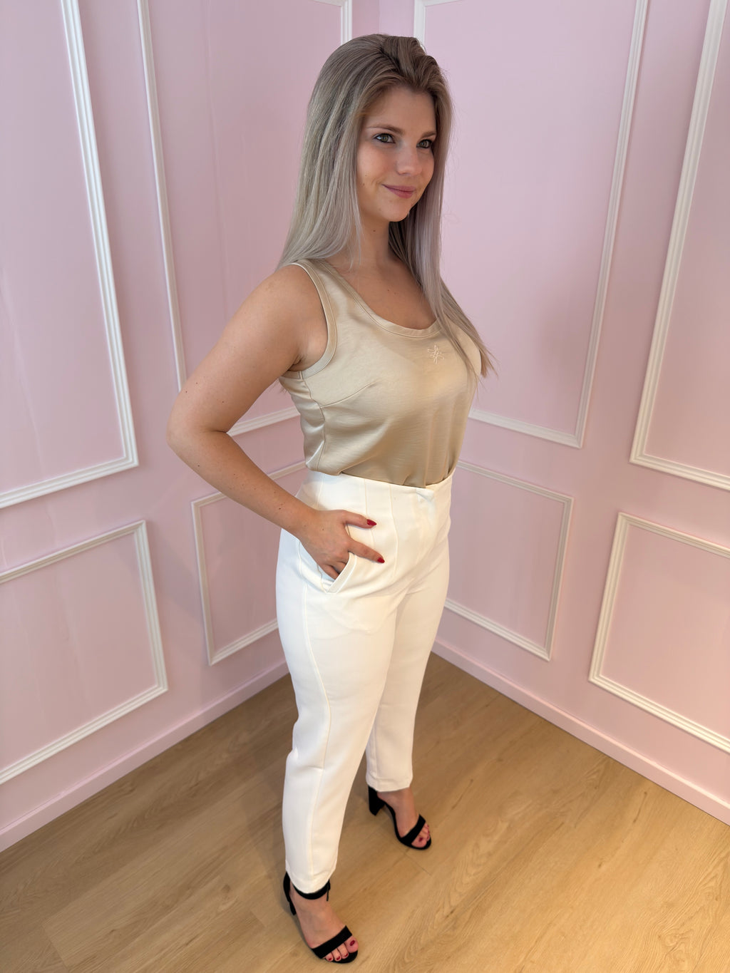 Beige Florence Top