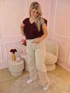 Beige Jess Trouser