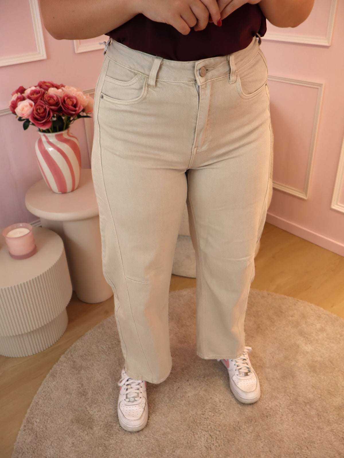 Beige Jess Trouser