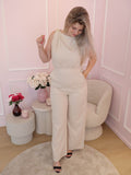 Beige Manon Jumpsuit