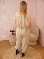 Beige Phoebe Jumpsuit