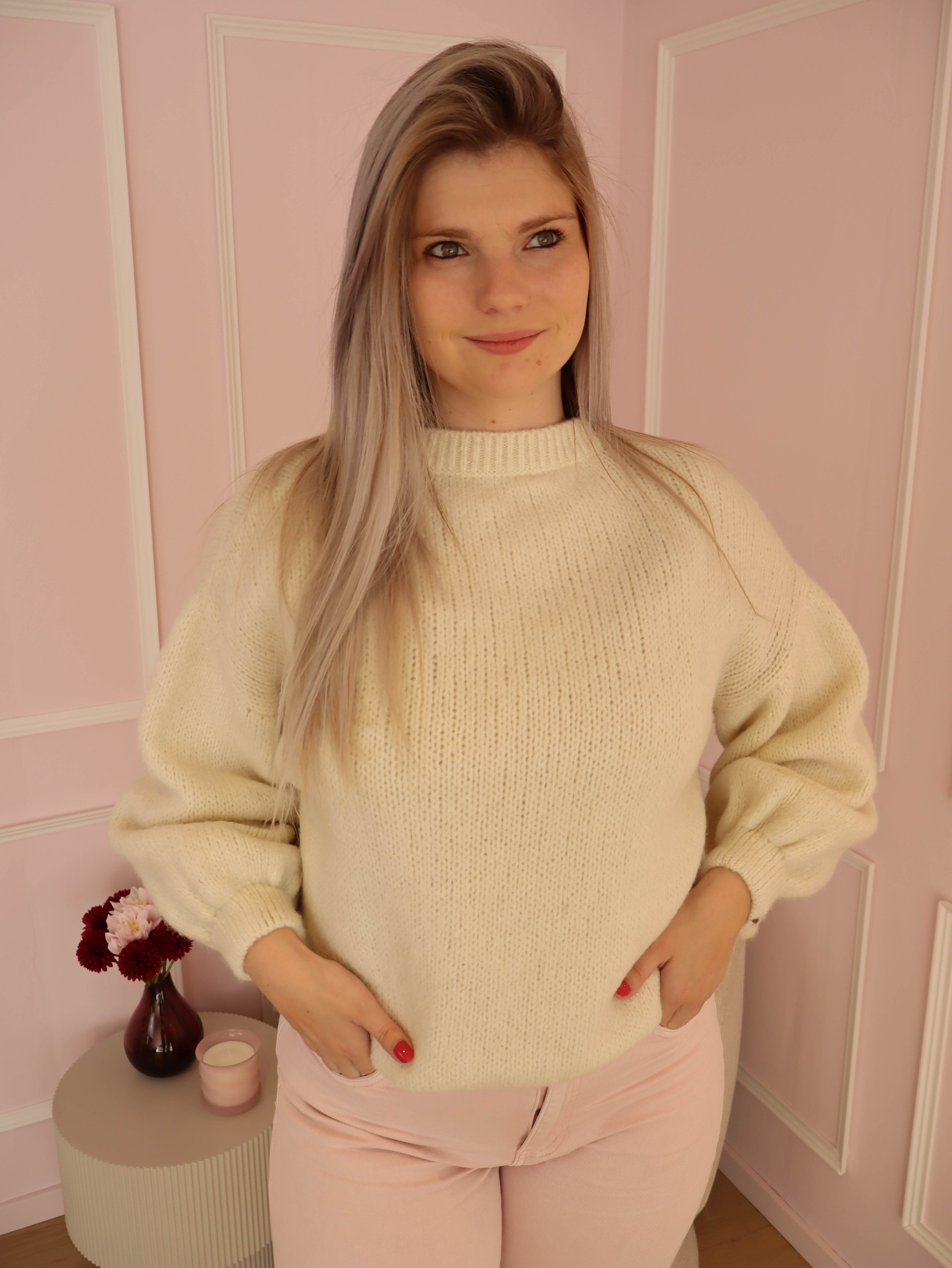Beige Samantha Sweater