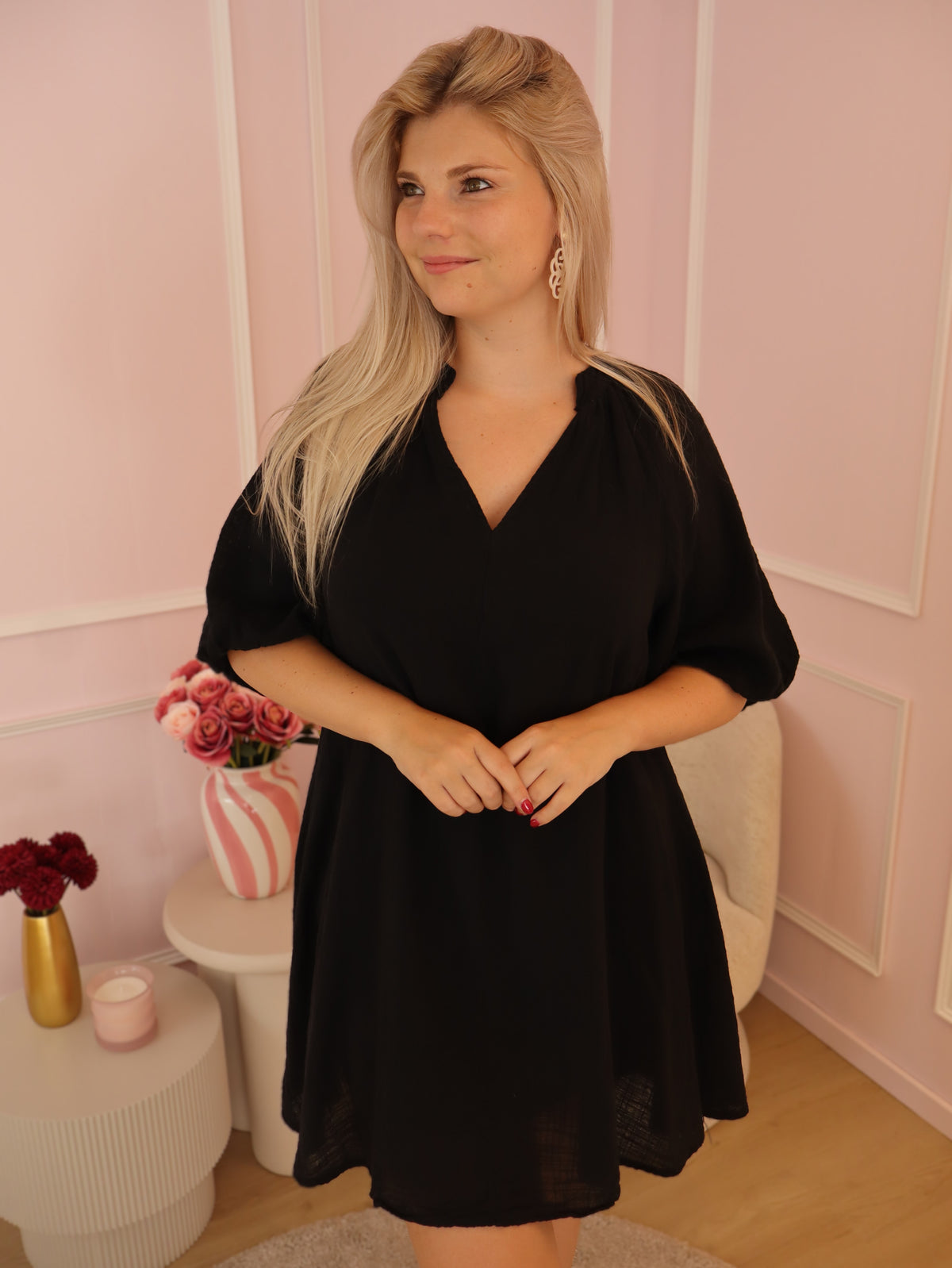 Black Debora Dress