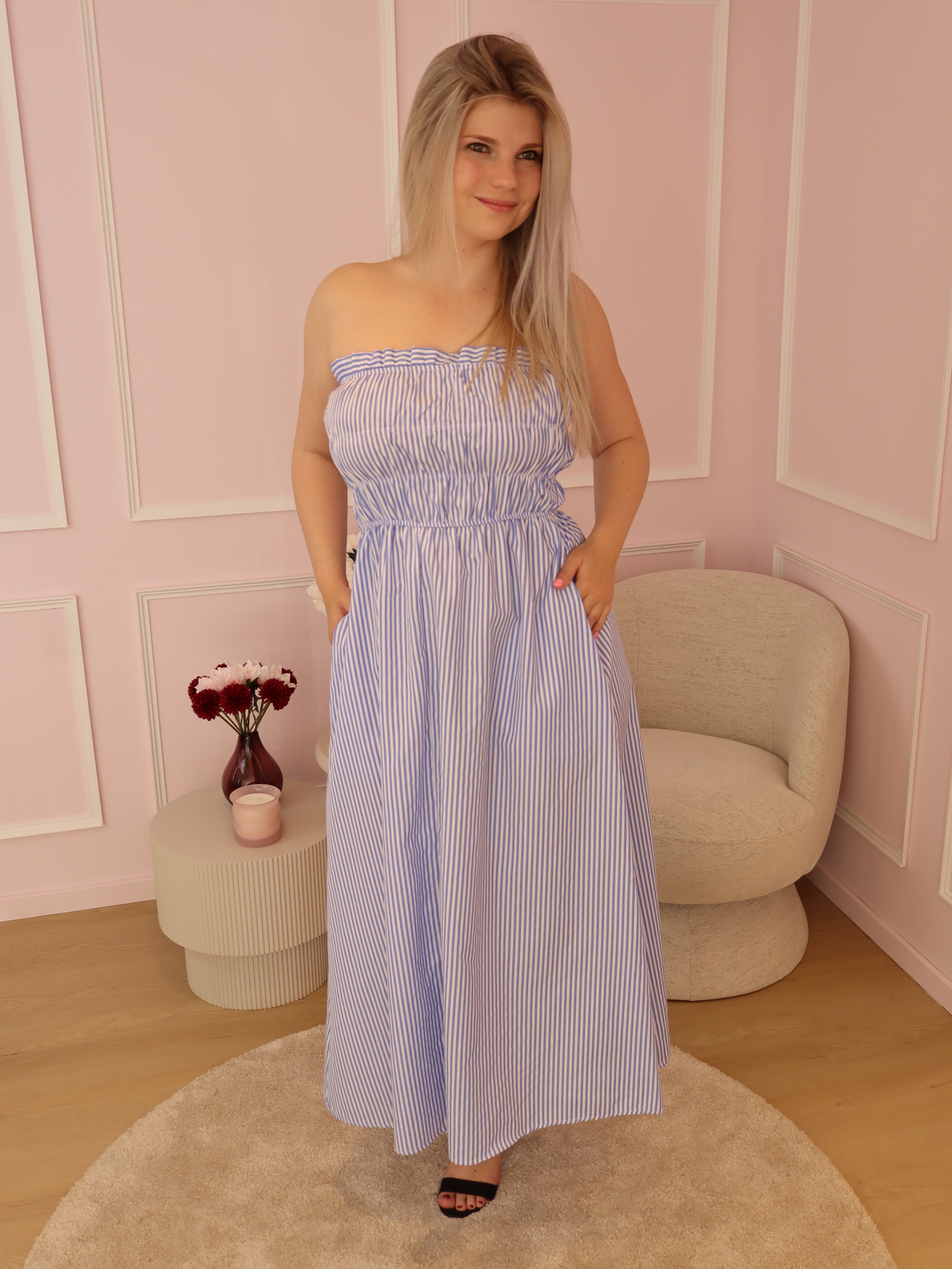 Blue Ariel Dress