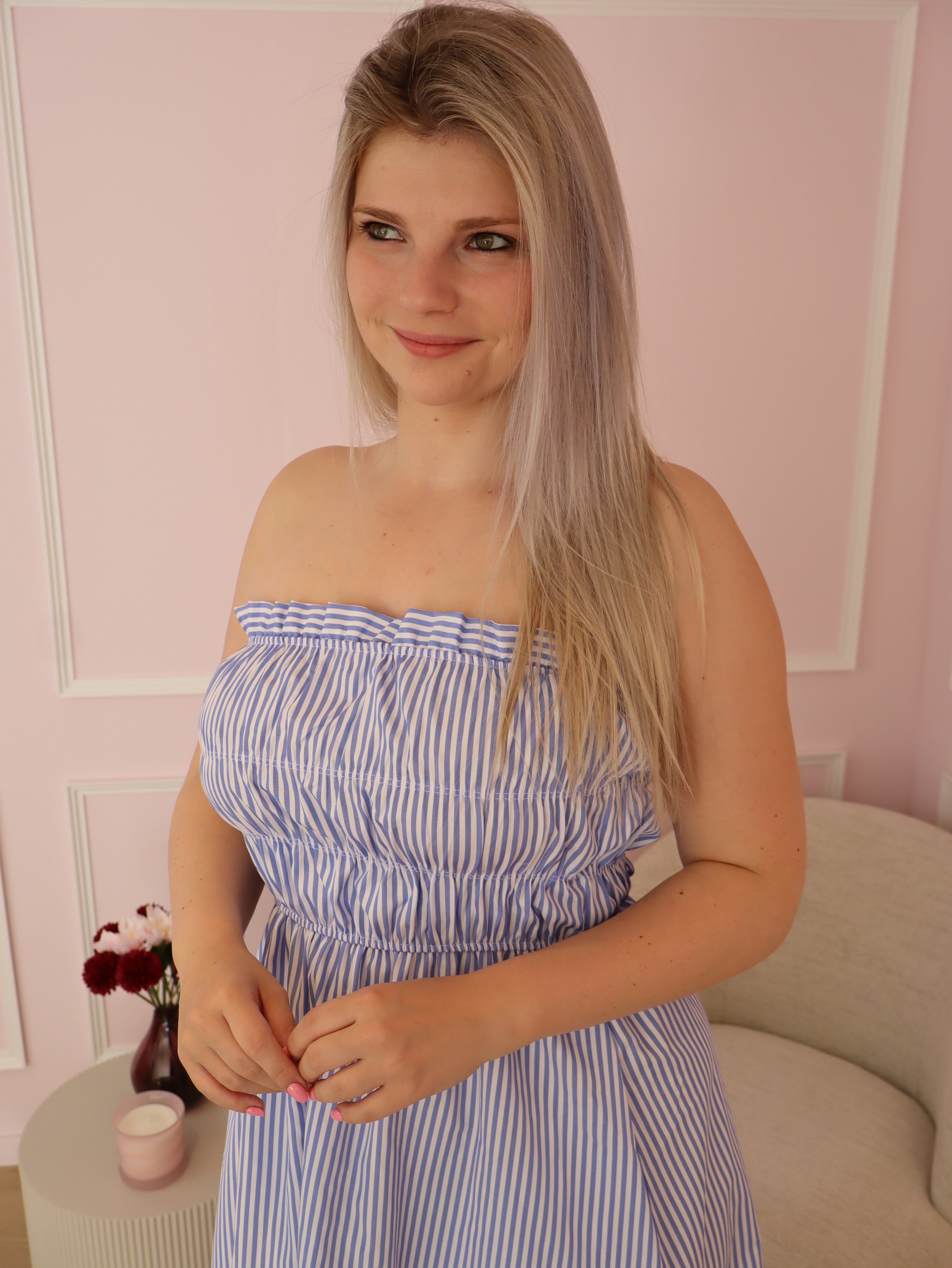 Blue Ariel Dress