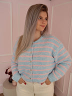Blue Candy Cardigan