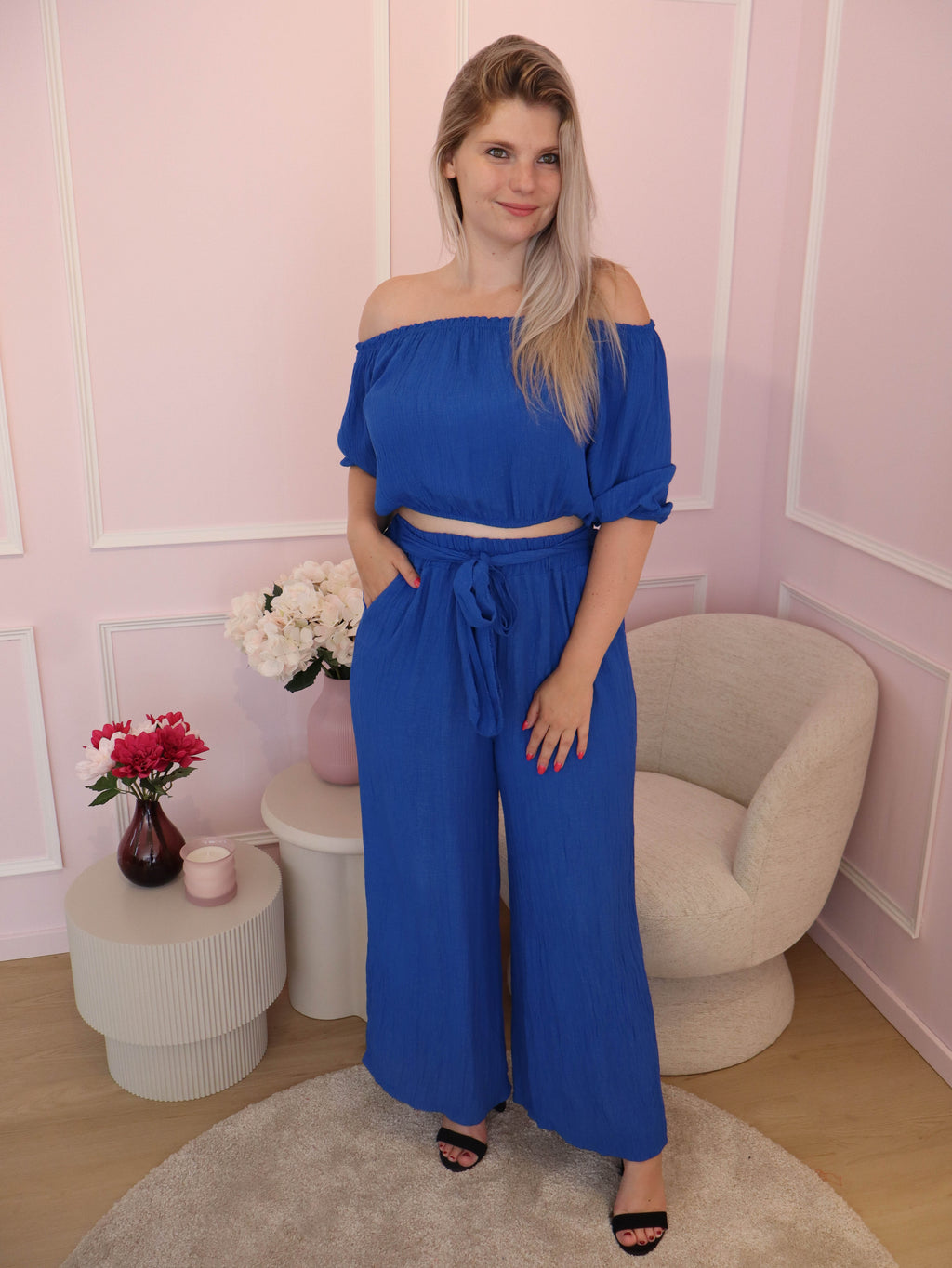 Blue Clara Set