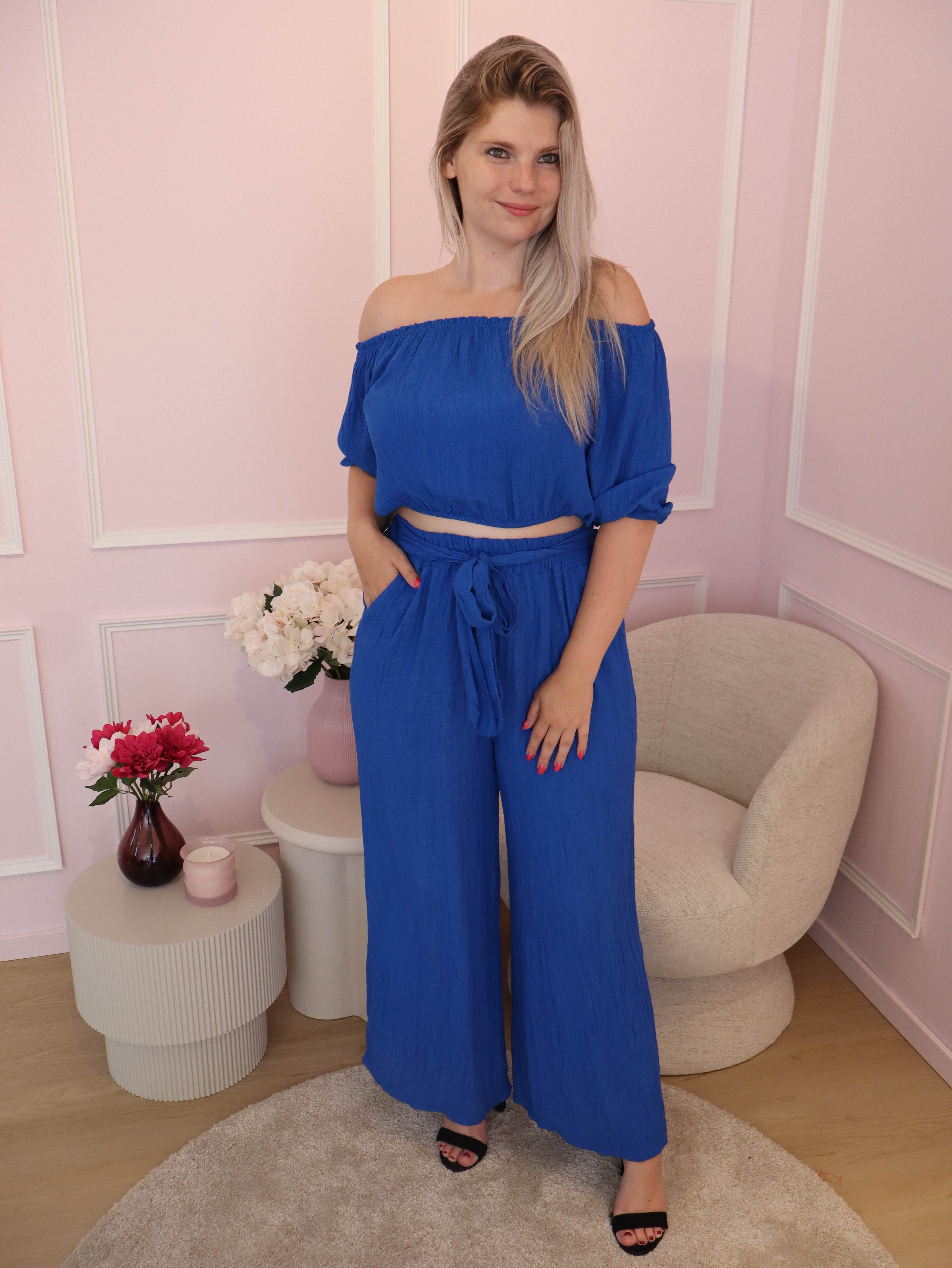 Blue Clara Set