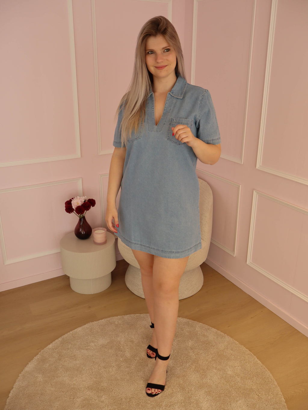Blue Eva Dress