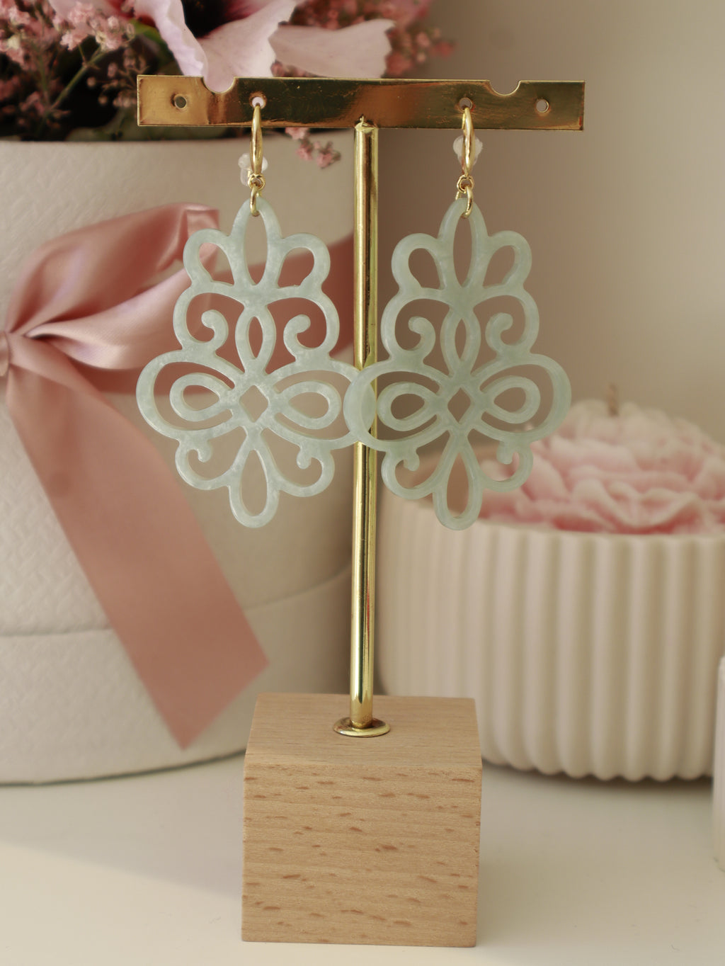 Blue Vintage Earring