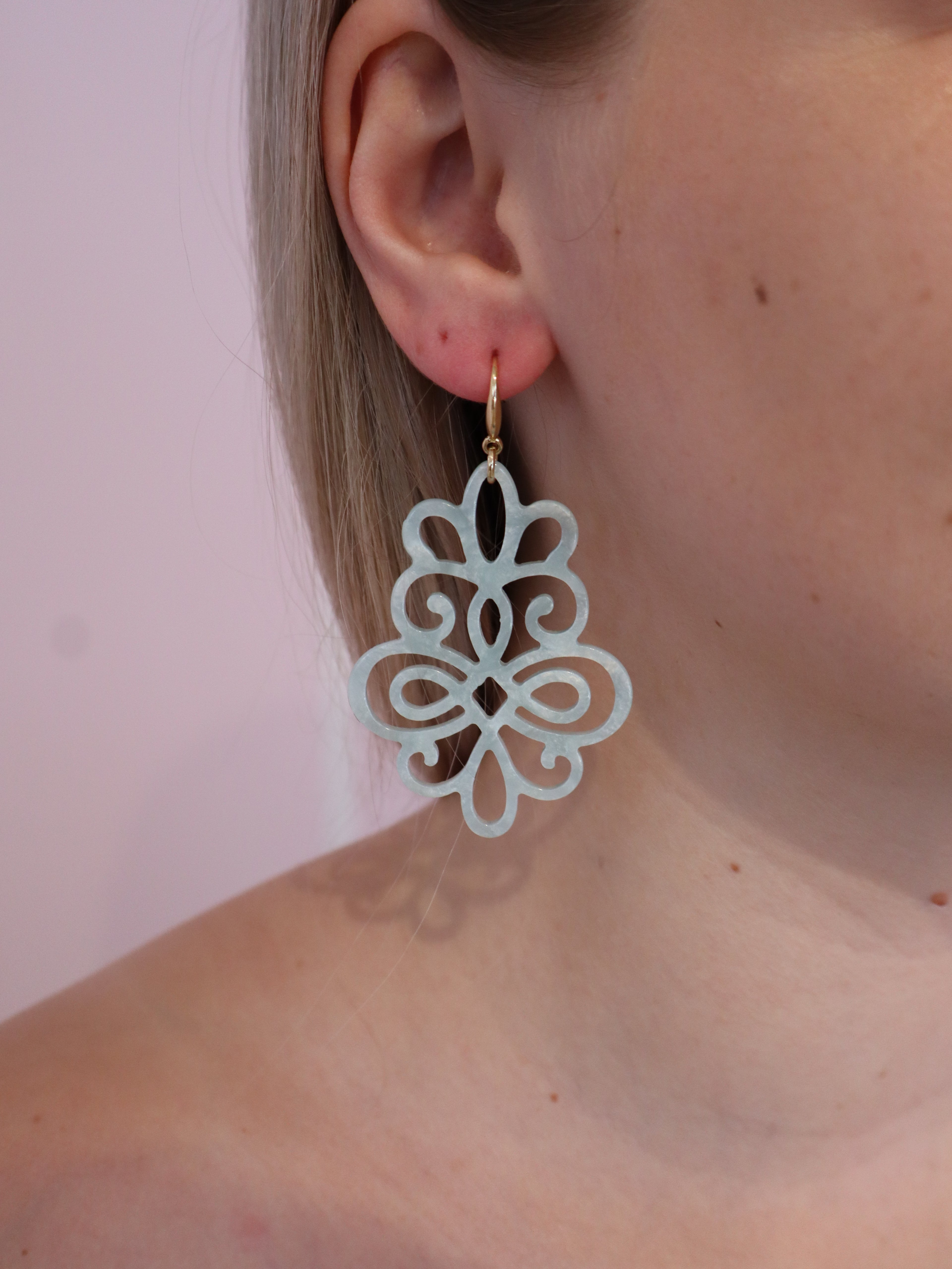 Blue Vintage Earring