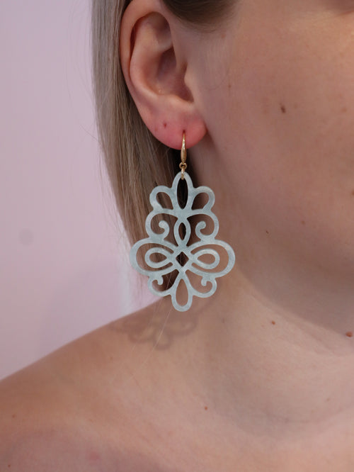 Blue Vintage Earring