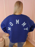 Blue & Light Blue Mommy Sweater