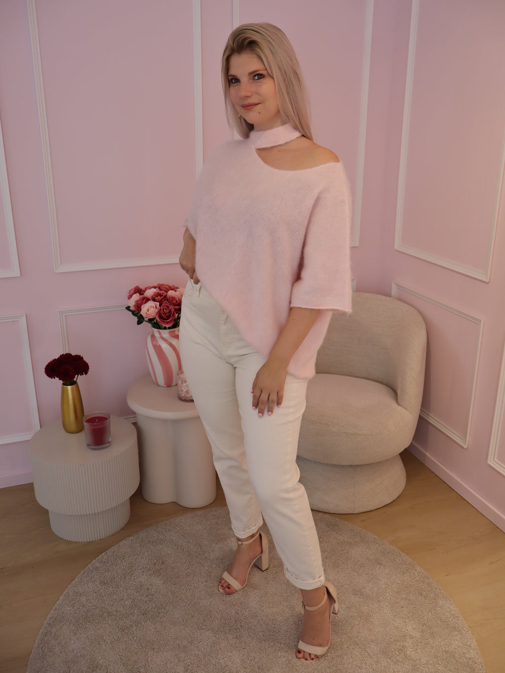 Blush Aurelie Sweater