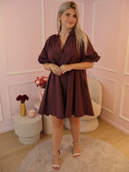 Bordeaux Alora Dress
