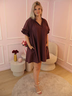 Bordeaux Alora Dress