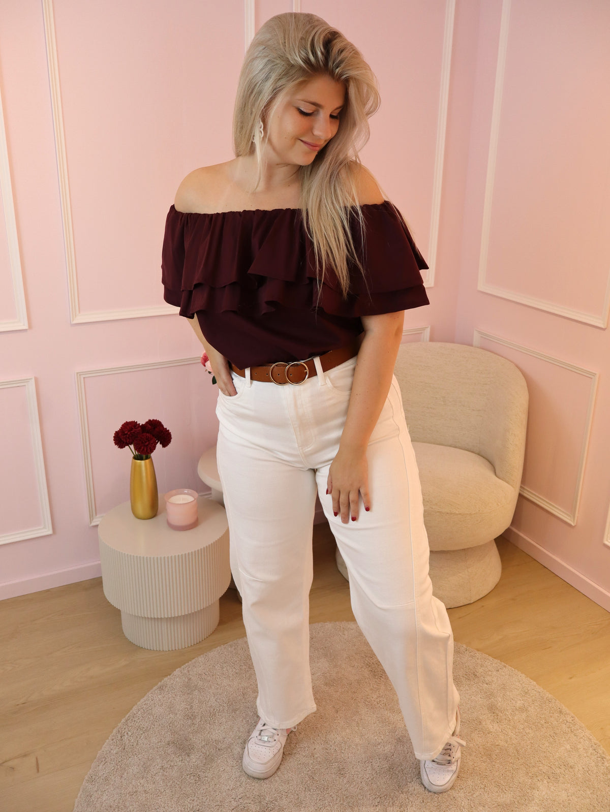 Bordeaux Jade Top