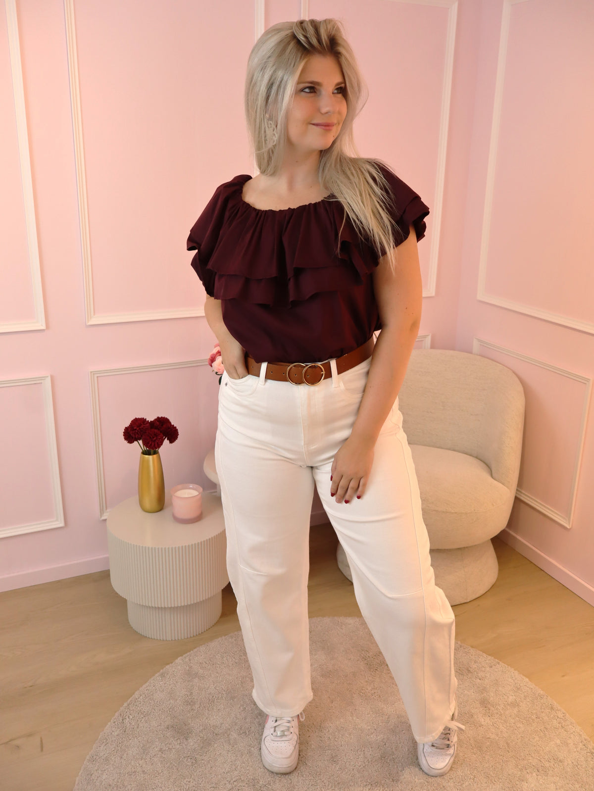 Bordeaux Jade Top