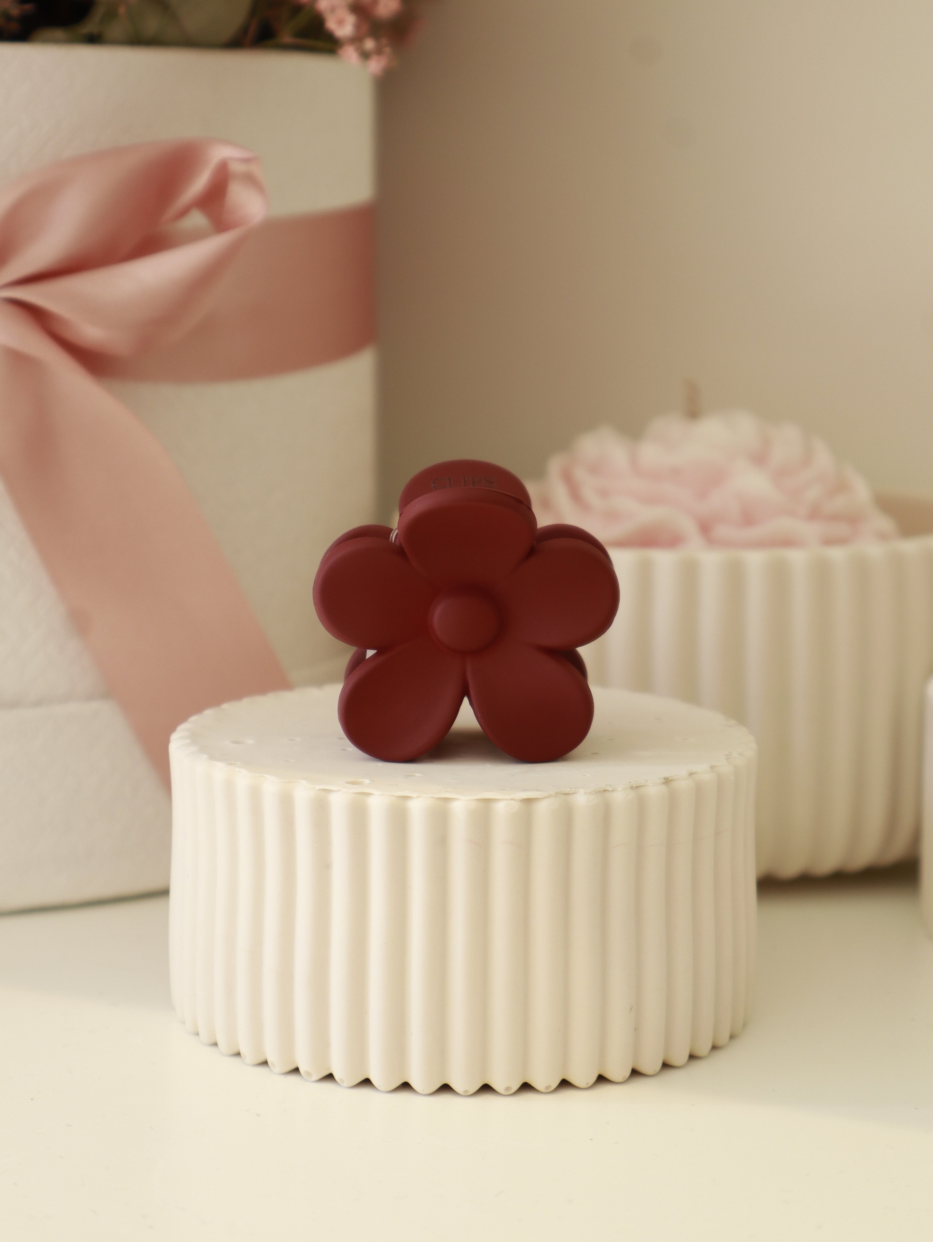 Bordeaux Lou Mini Clip
