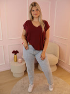 Bordeaux Megan Shirt