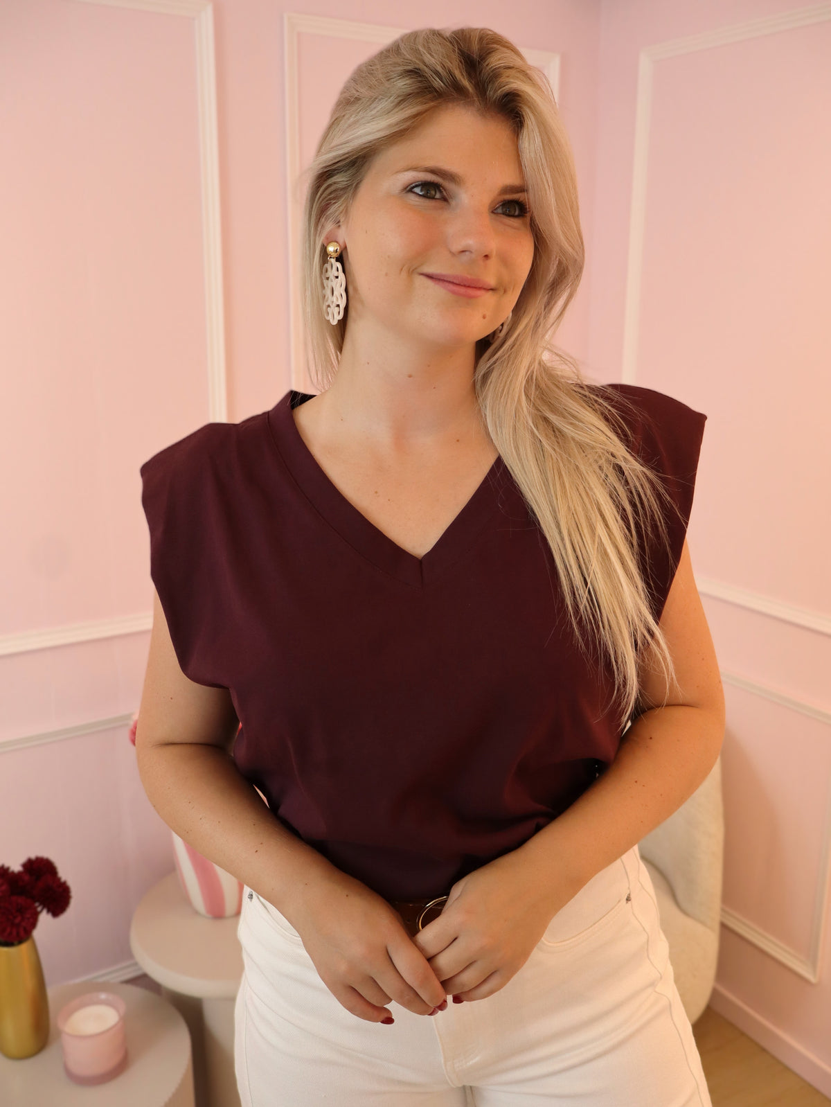 Bordeaux Sienna Top