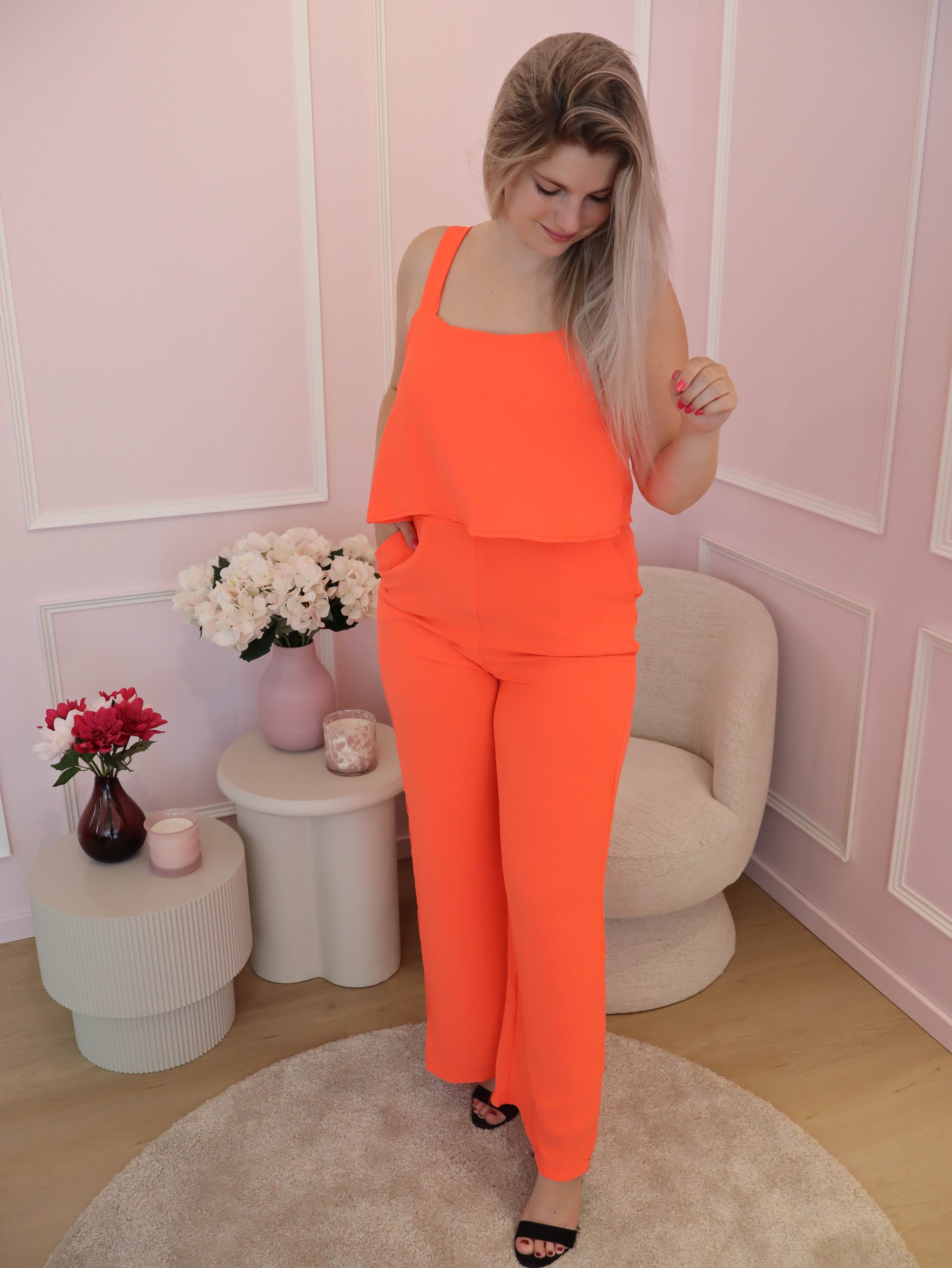 Coral Noemie Jumpsuit