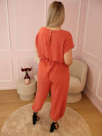 Coral Phoebe Jumpsuit