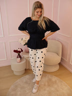 Dark Navy Leah Blouse