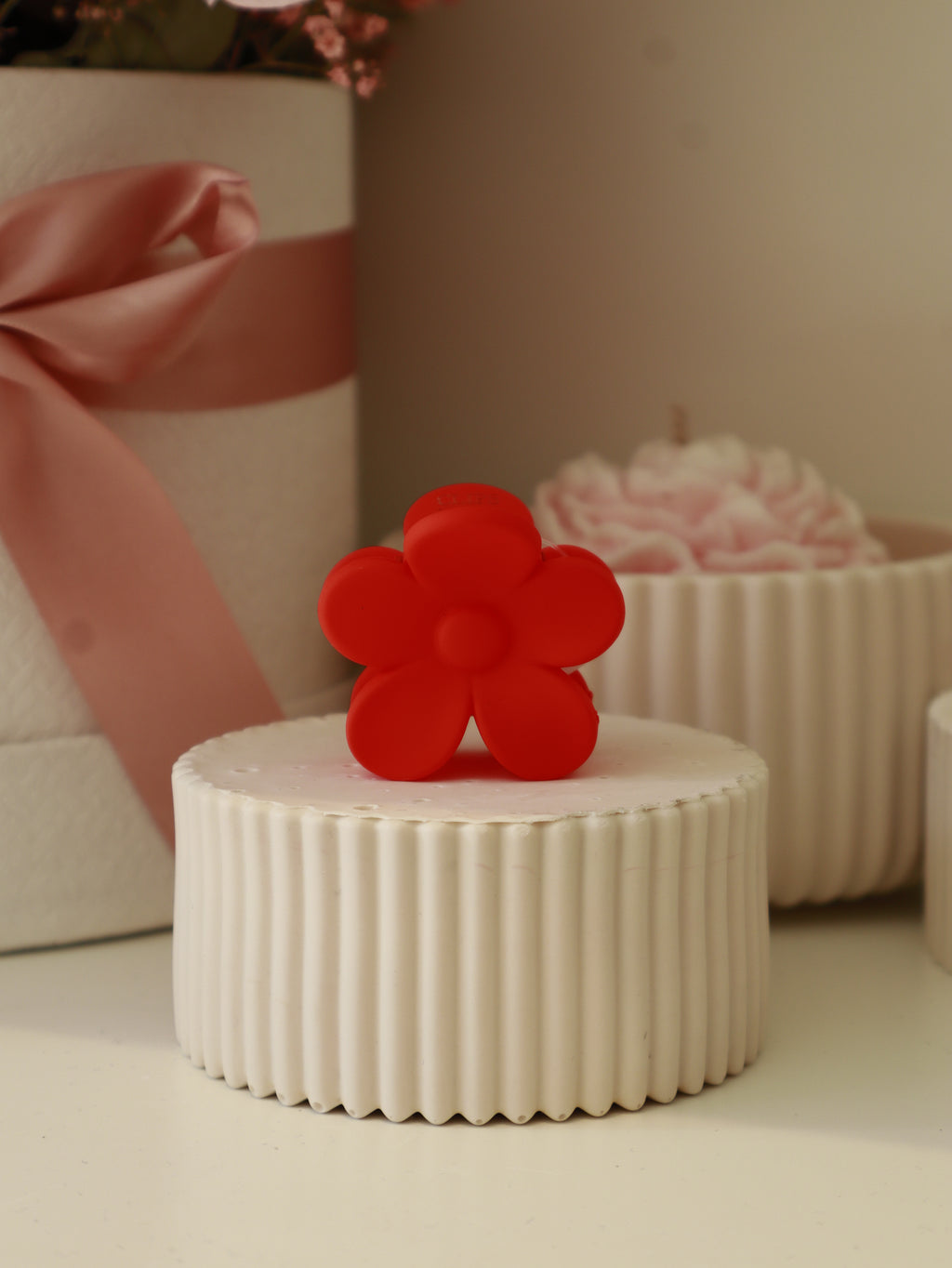 Fel Rood Lou Mini Clip