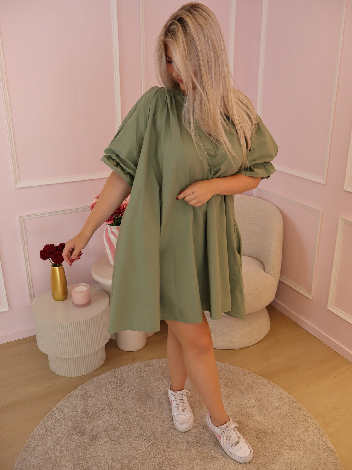 Green Alora Dress
