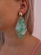 Green Blossom Earring
