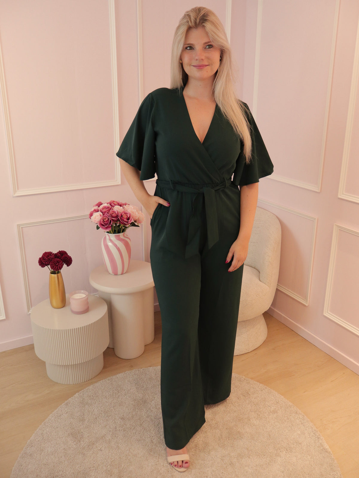 Green Tess Jumpsuit