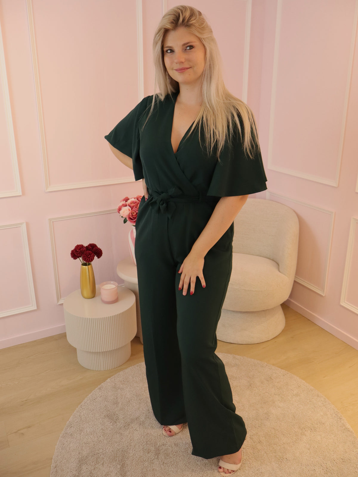 Green Tess Jumpsuit