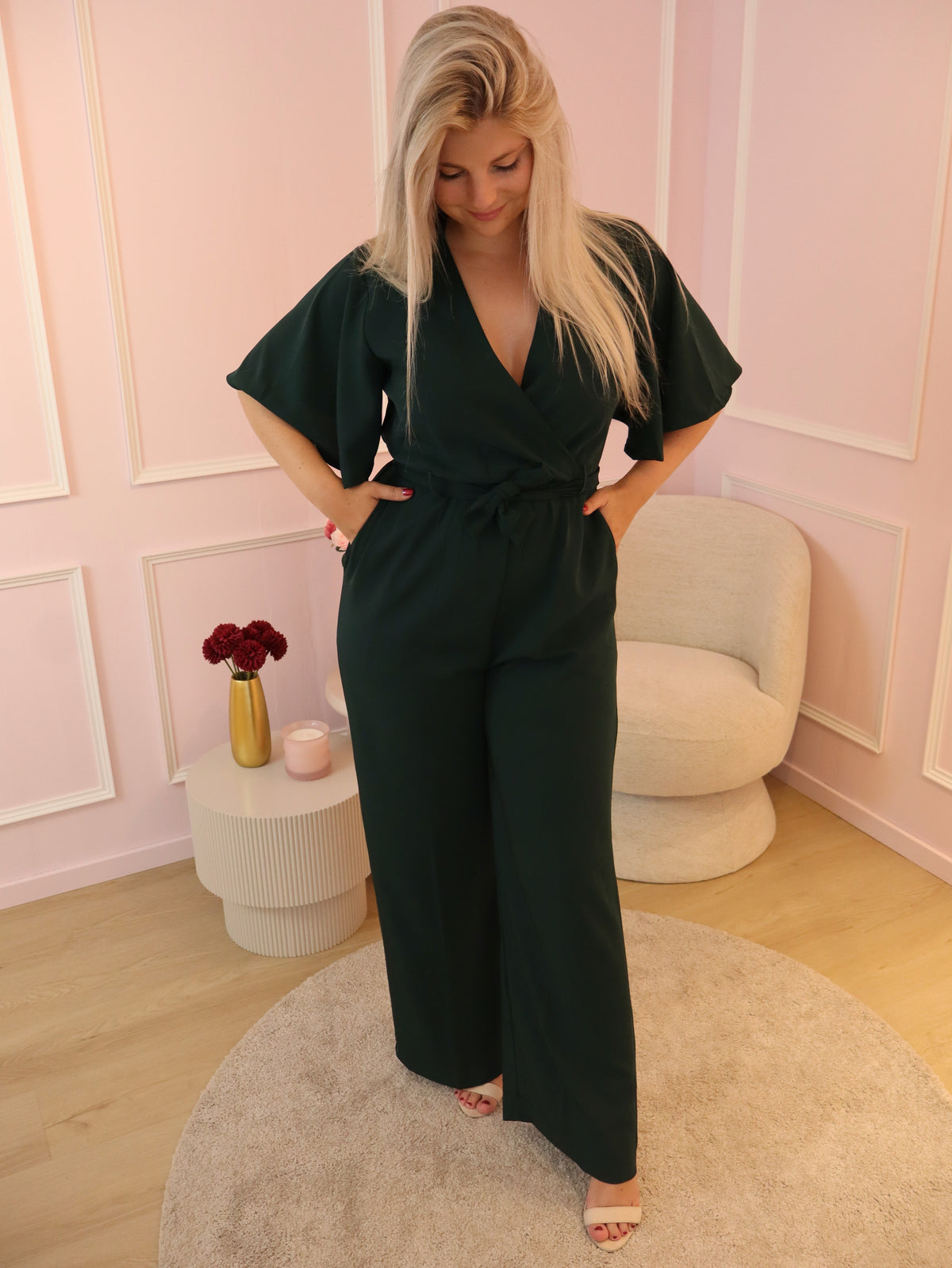 Green Tess Jumpsuit
