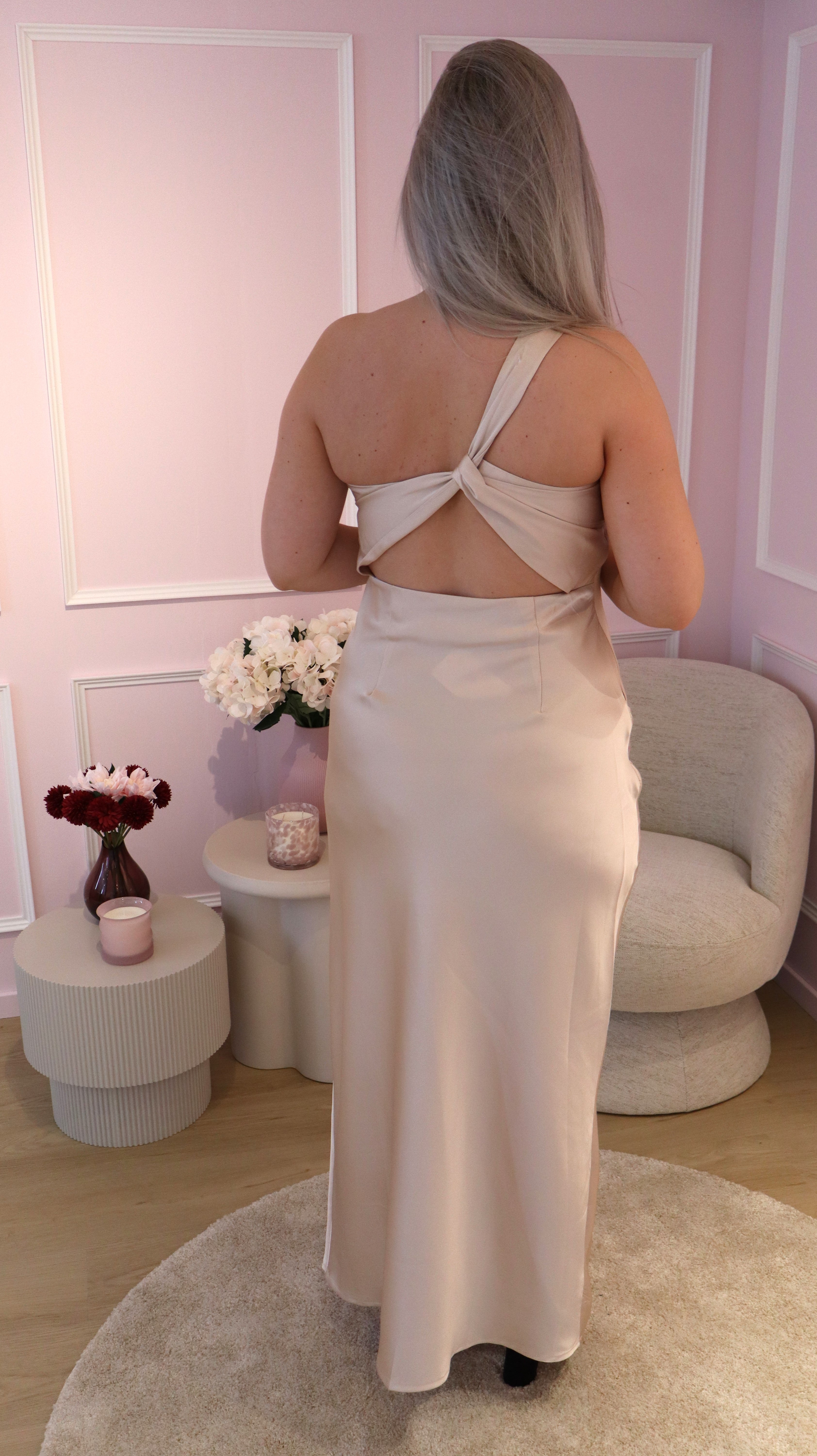 Beige Sadie Dress