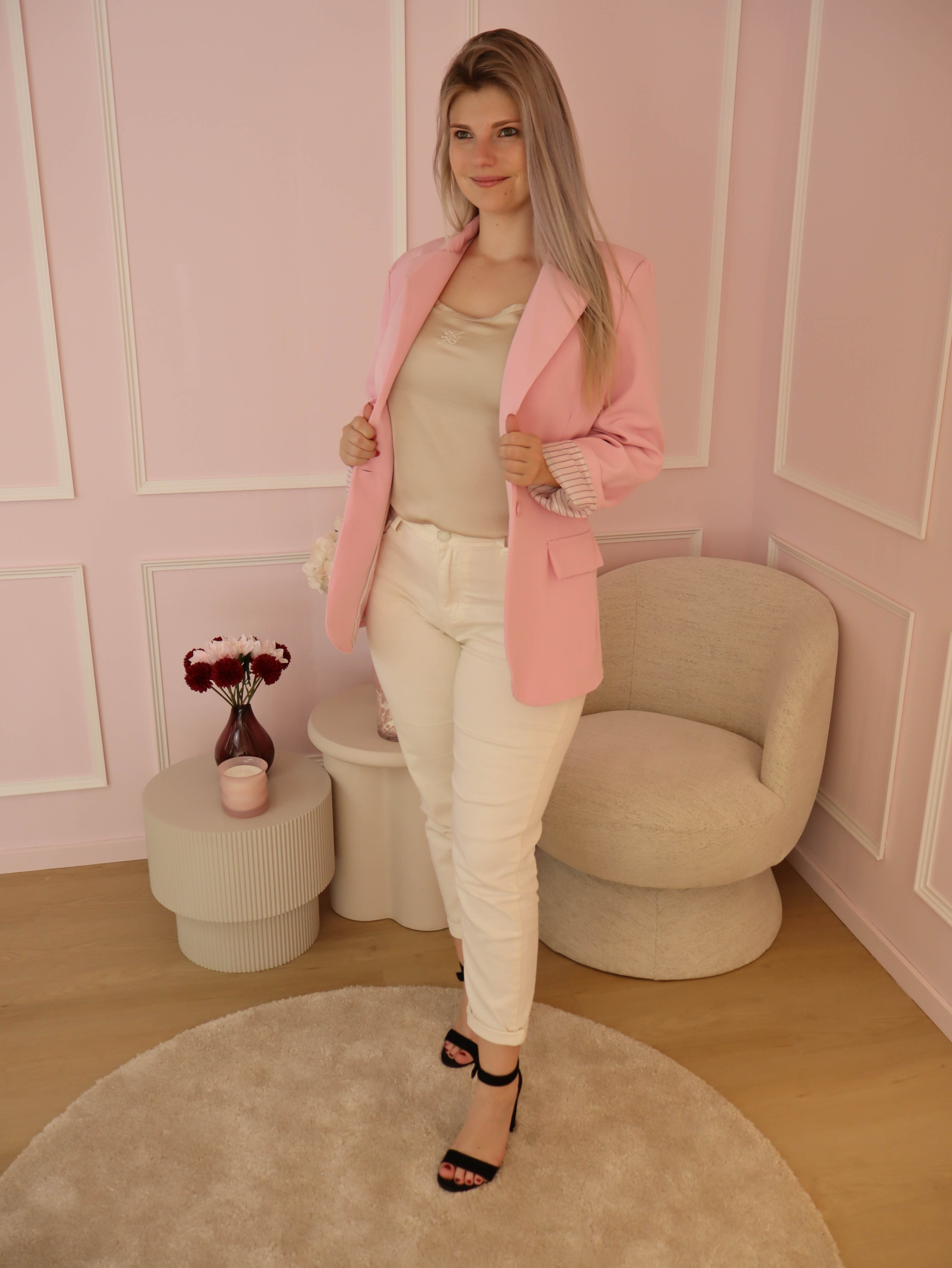 Pink Fiona Blazer