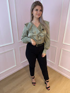 Black Olivia Trouser