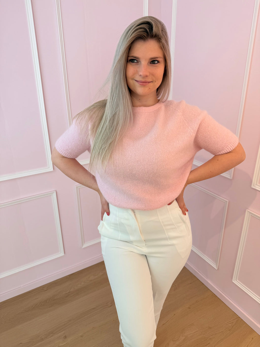 Pink Camille Sweater