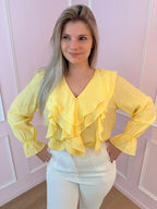 Yellow Isaline Blouse