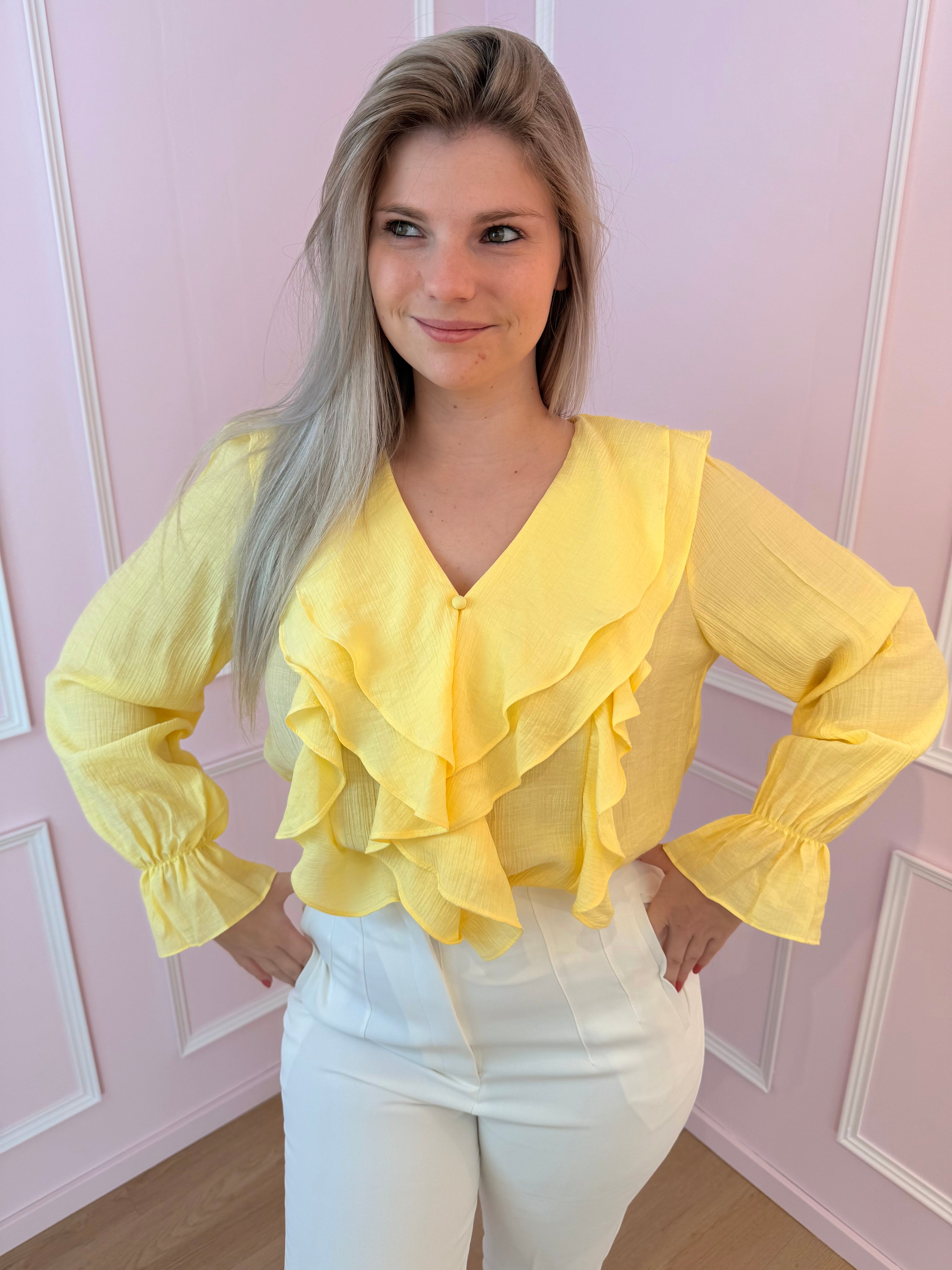 Yellow Isaline Blouse
