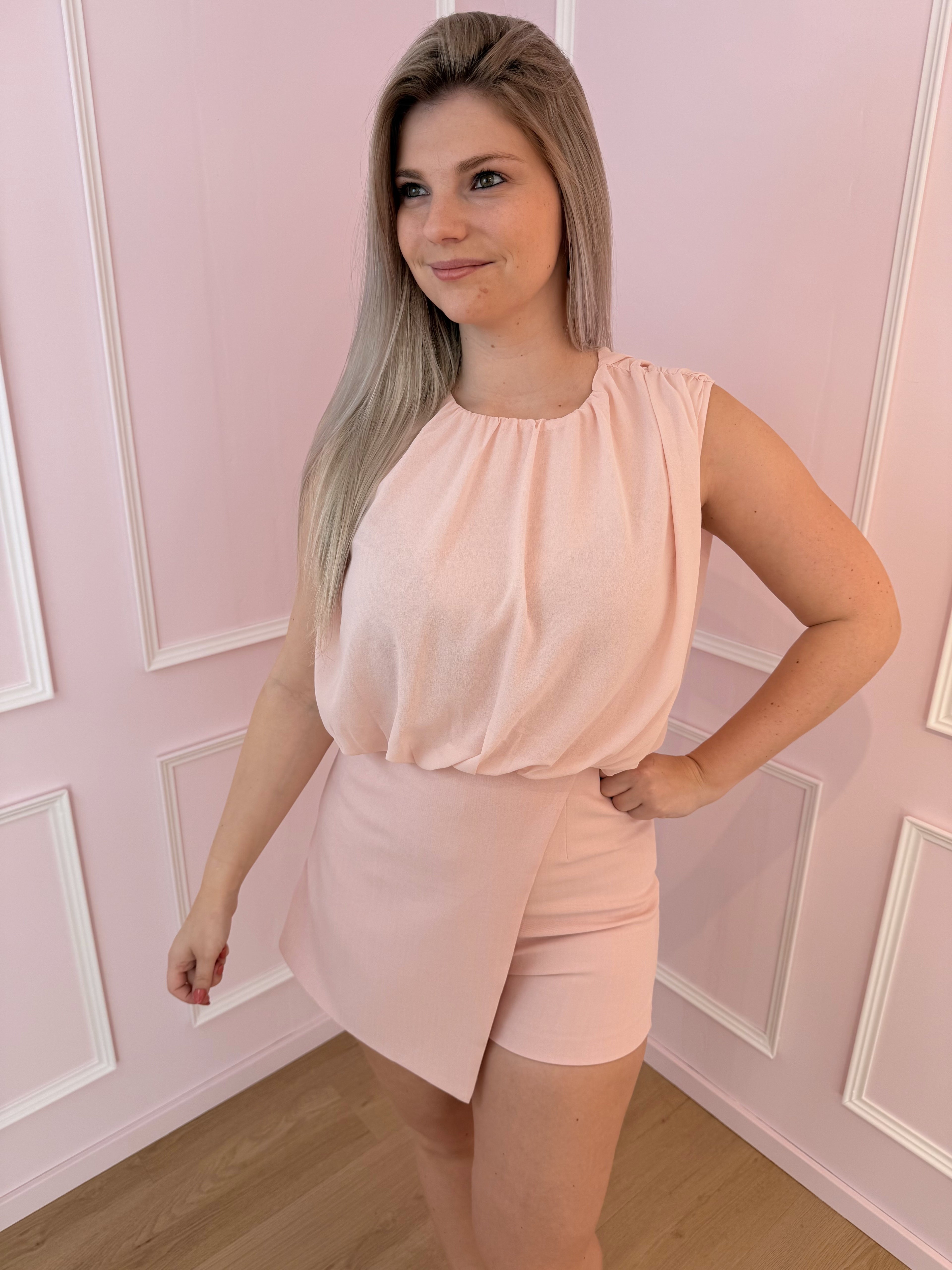 Pink Fleur Jumpsuit
