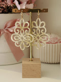 Ivory Big Vintage Earring