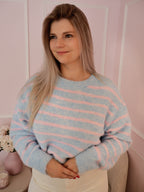 Blue Candy Sweater