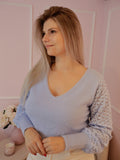 Blue Gabriëlle Sweater