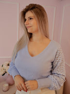 Blue Gabriëlle Sweater