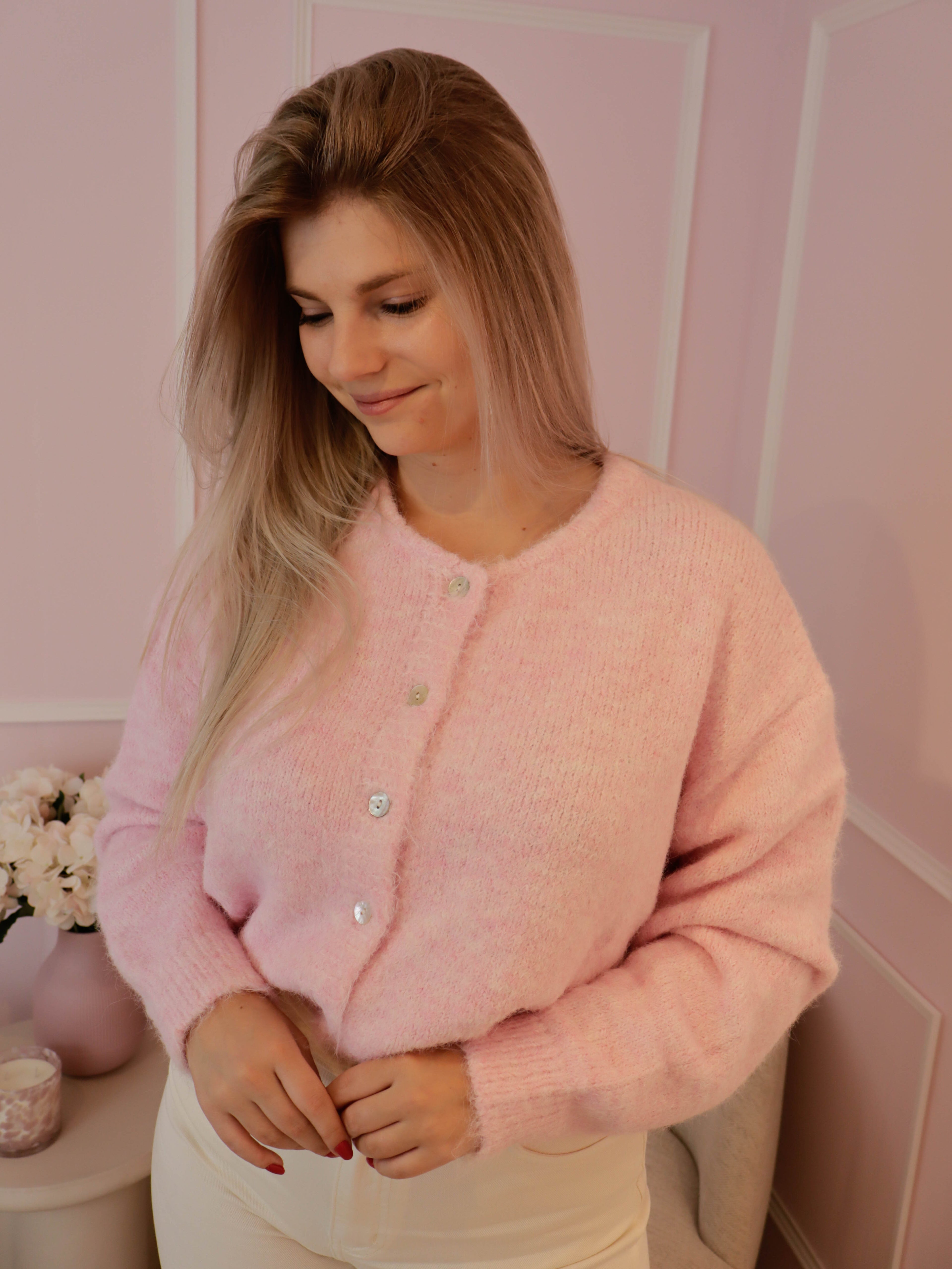 Pink Nina Cardigan