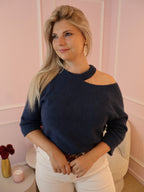 Marine Vesper Sweater